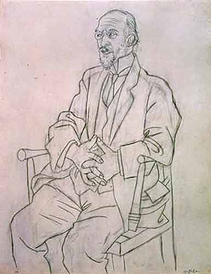 Satie, pintado por Picasso