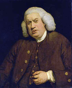 Samuel Johnson, por Joshua Reynolds (1772)