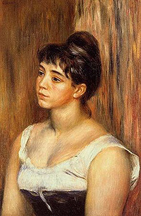 Suzanne Valadon, por Pierrre-Auguste Renoir