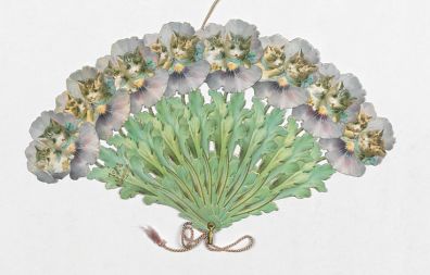 Abanico gatos, era victoriana