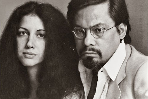 Miriam Gómez y Guillermo Cabrera Infante