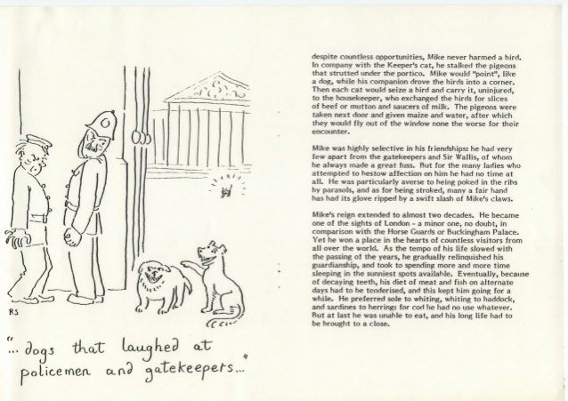 Los perros que se burlan de los policías y de los porteros