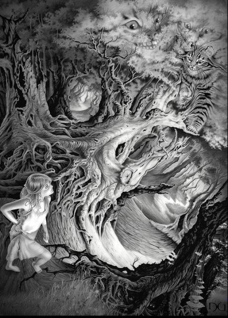 Alicia y el gato de David Geoffroy