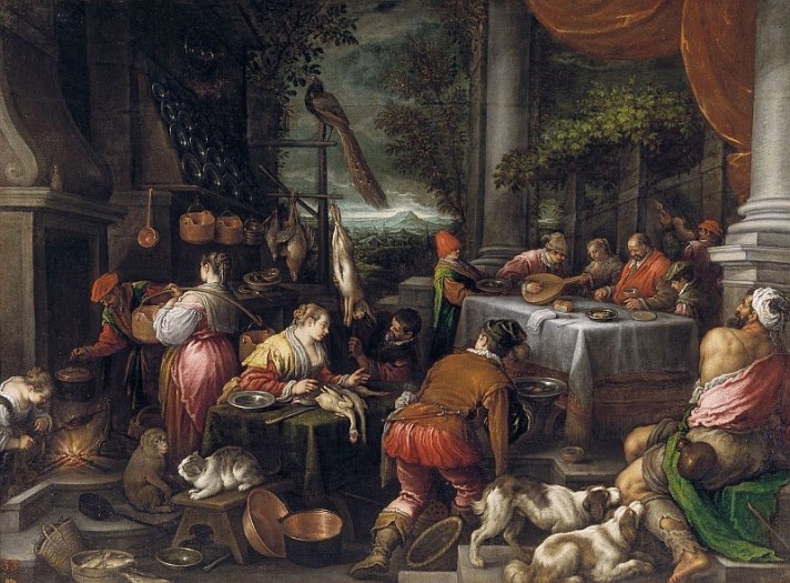 El rico Epulón y el pobre Lázaro