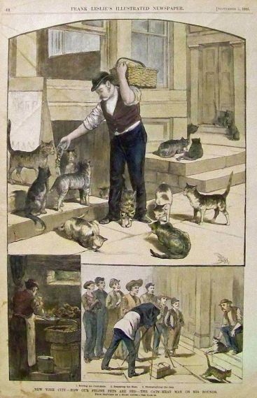 Nueva York - El cat's meat man en su ronda