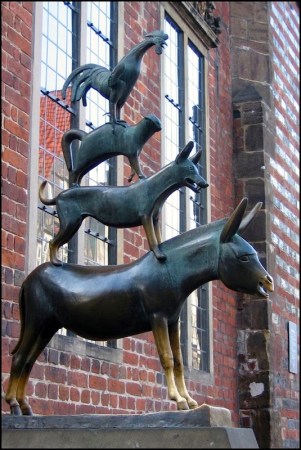 Los cuatro músicos de Bremen (1953)