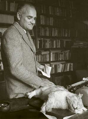 Alberto Moravia y Giuseppe