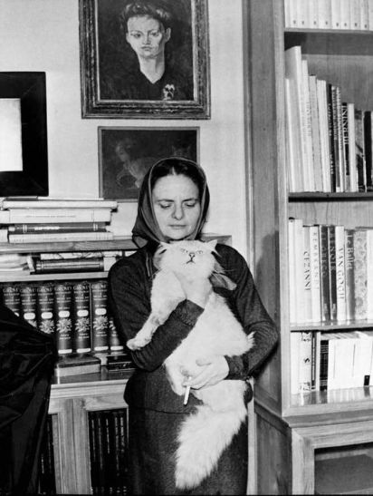 Elsa Morante y Giuseppe